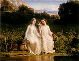 Le Poeme de l'ame - Virginitas by Anne-Francois-Louis Janmot